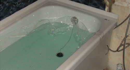 Установкой акрилового вкладыша | Плавск